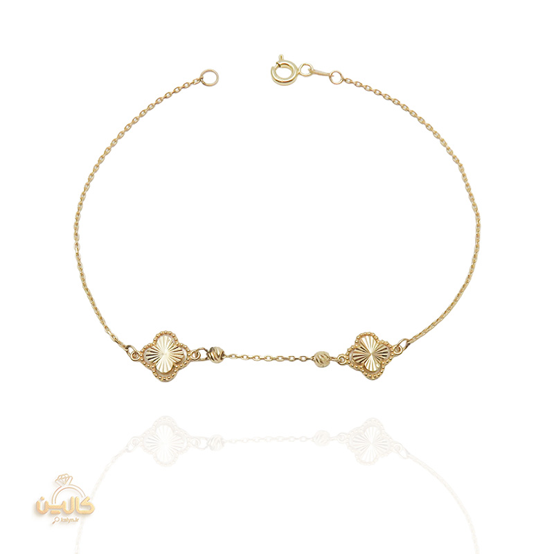 دستبند ون کلیف 2 گل 2 البرنادو
